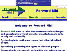 Tablet Screenshot of forwardmid.org.uk